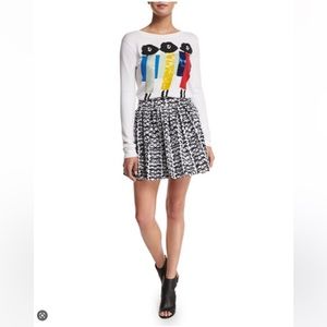 Alice and Olivia Fizer skirt